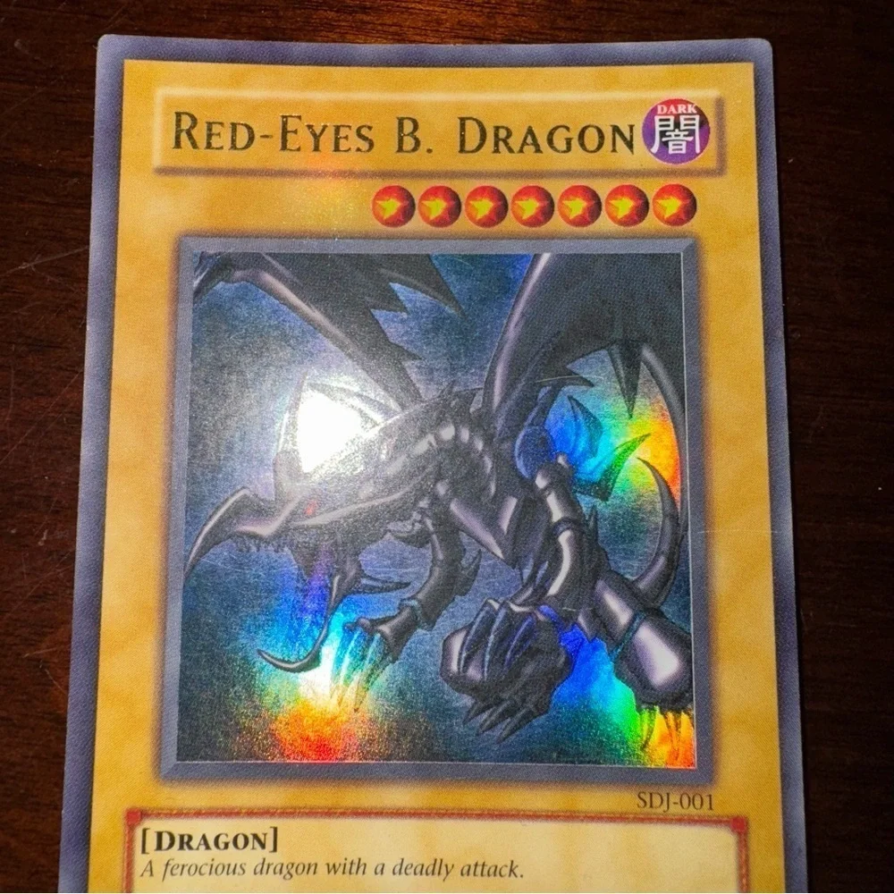 Red-Eyes B. Dragon SDJ-001 Starter Deck: Joey Unlimited Foil Card